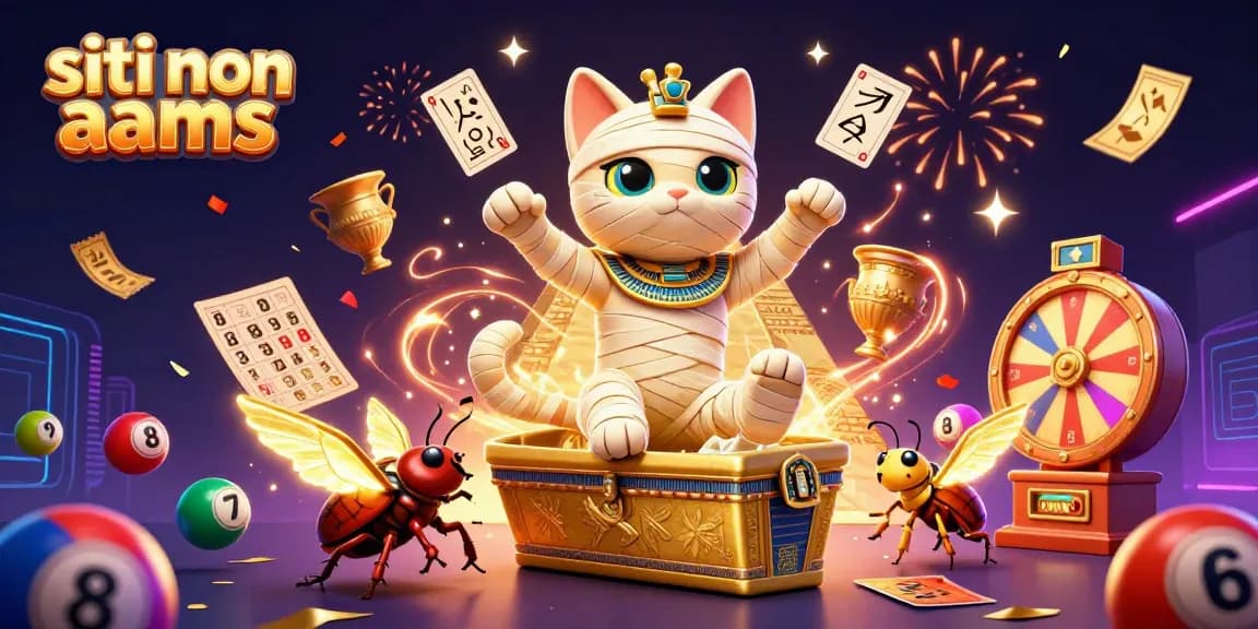 Scommetti sui migliori siti non AAMS con l'affascinante mummia egiziana e simboli del gioco.