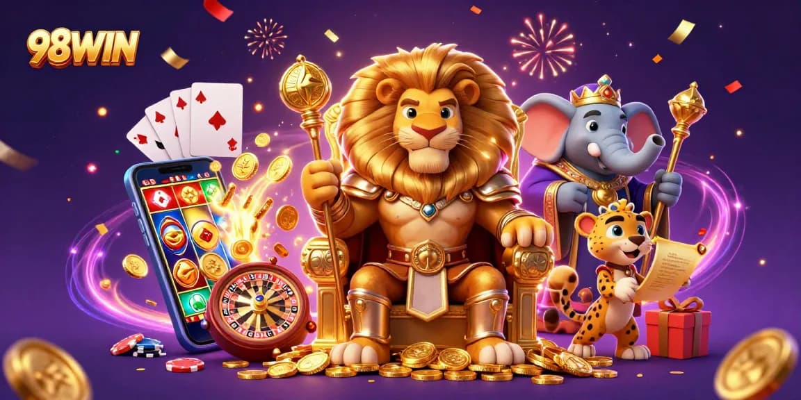 Experience the exciting world of 98WIN with vibrant casino games and rewards.