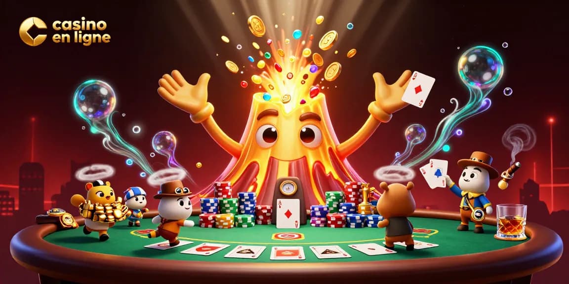 Jouez aux machines à sous et au poker en ligne en découvrant l'univers d'un casino en ligne haut en couleurs.