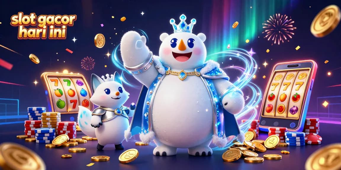 Menangkan slot gacor hari ini dengan grafis 3D yang menawan dan jackpot berlian yang berkilau