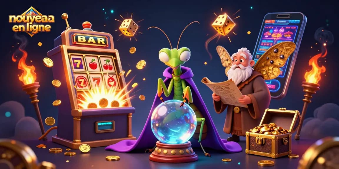 Nouveau casino en ligne : jackpot enchanteur avec un caméléon de la fortune et des créatures mystiques