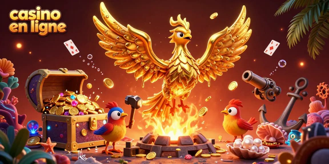Gagnez en jouant au casino en ligne avec des jackpots en or et des animations spectaculaires.