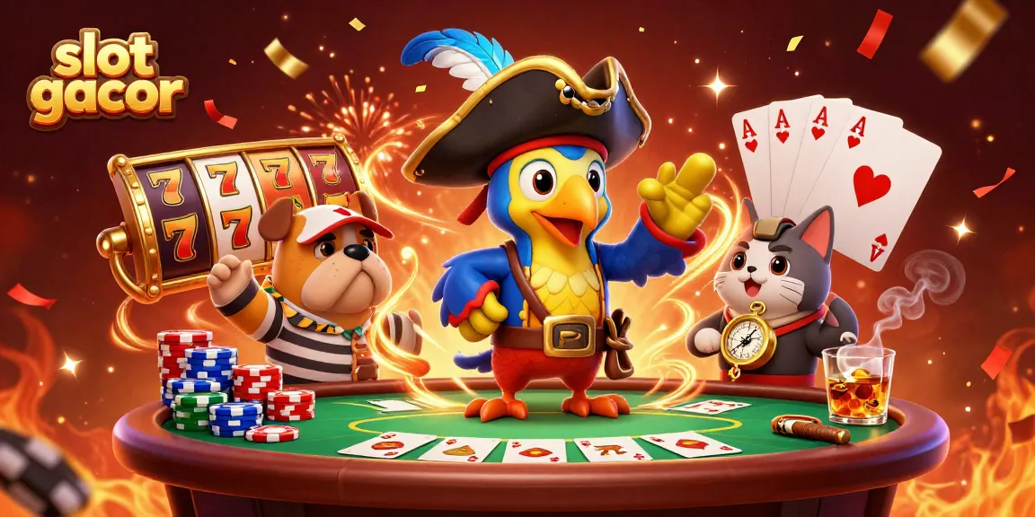Menangkan slot gacor dengan permainan menarik dan karakter unik yang membingkai kesenangan kasino