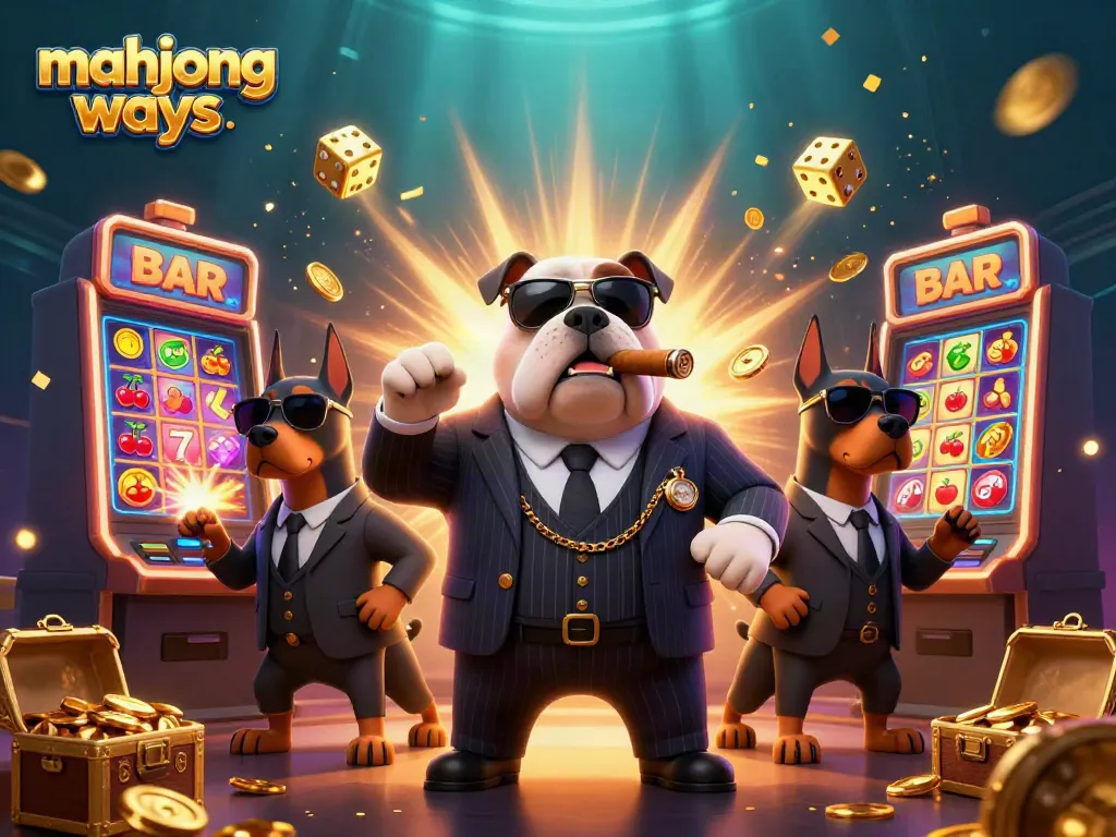 Experience the excitement of Mahjong Ways with our vibrant 3D illustration showcasing action-packed casino gameplay.