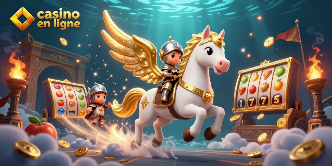 Gagnez au casino en ligne avec des personnages de jeux en 3D et des éléments dynamiques.
