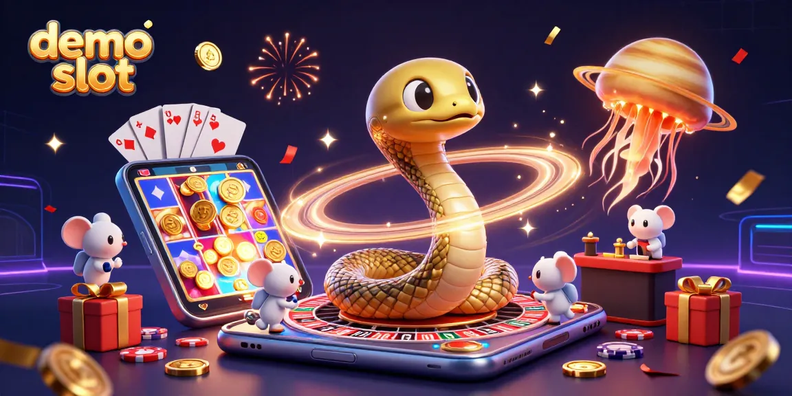 Mainkan demo slot dengan visual menarik dari karakter unik dan elemen kasino yang memikat.