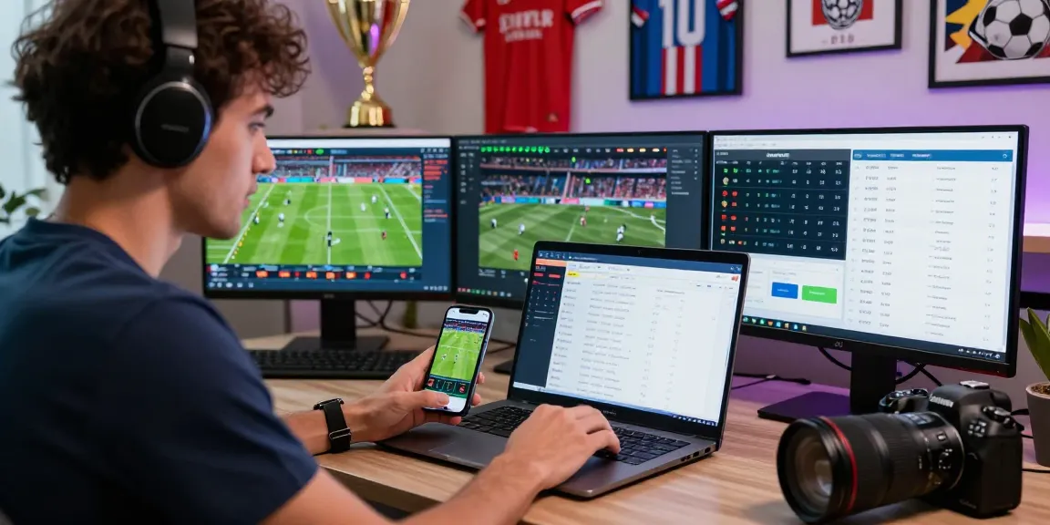Engaging sports betting environment with keobongdahomnay resources for football fans.