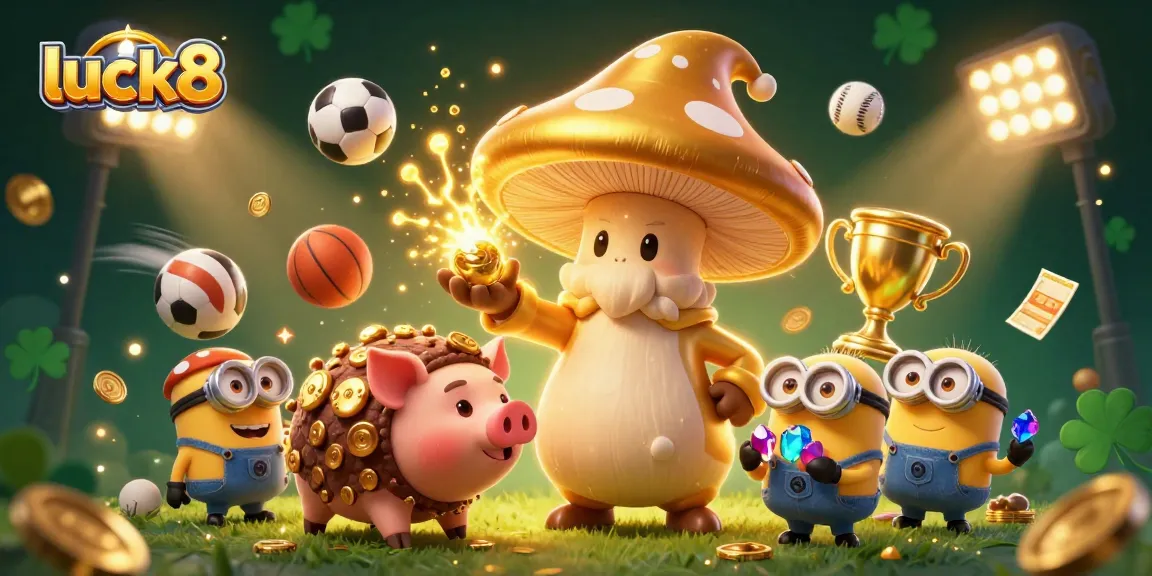 Experience exciting gameplay at luck8, where golden riches and sports action await!