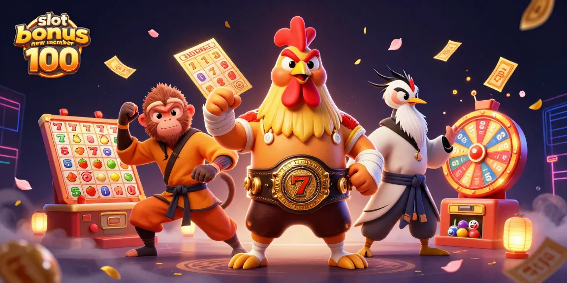 Engage with the slot bonus new member 100 and win exciting rewards with vibrant gambling elements.
