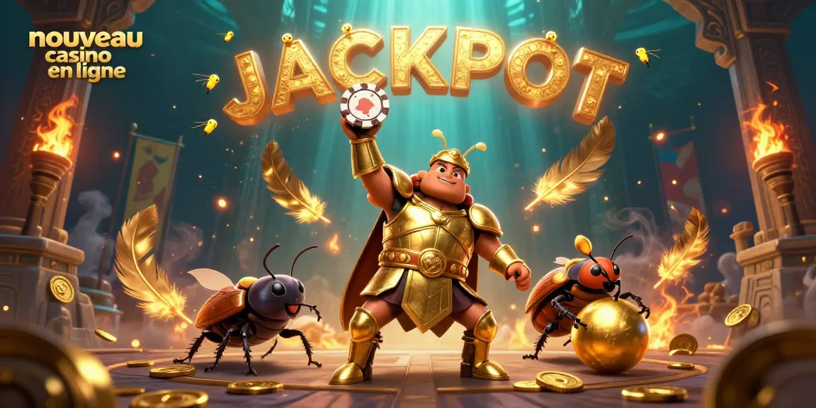 Venez découvrir le globe doré au nouveau casino en ligne dans une scène illustrée dynamique!