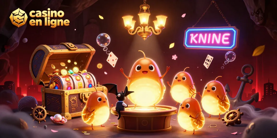 Jouez à casino en ligne dans un univers magique avec des lucioles et un dealer chauve-souris.