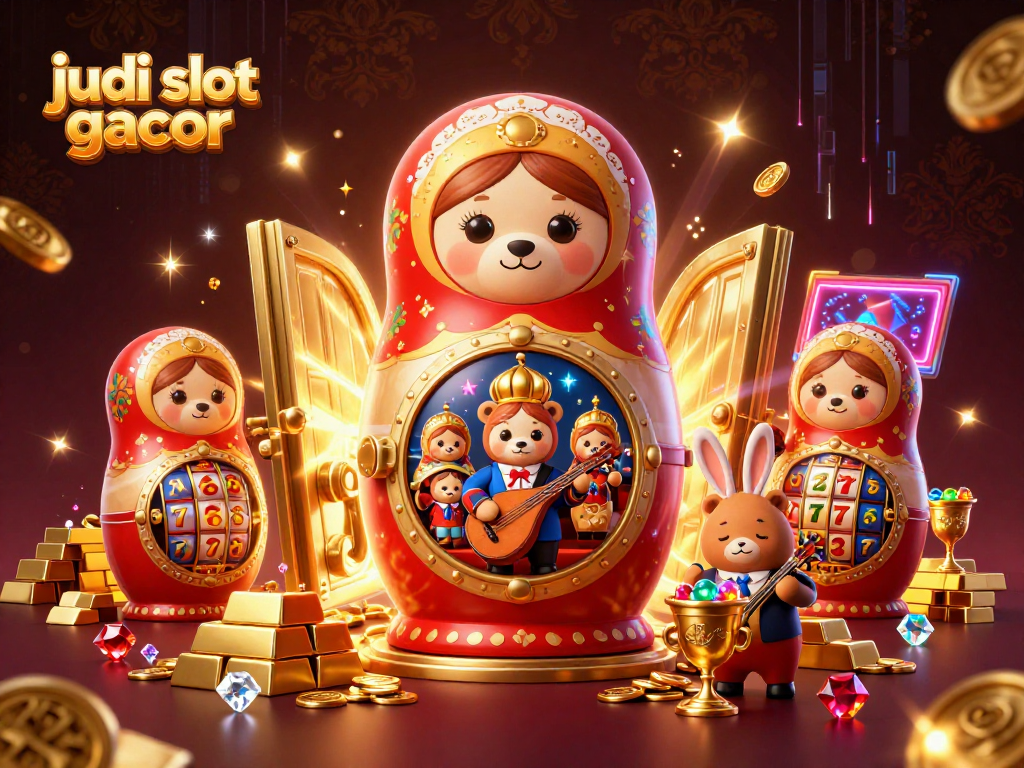 Judi slot gacor menghadirkan keseruan dengan jackpot emas dan permainan ceria di kasino.