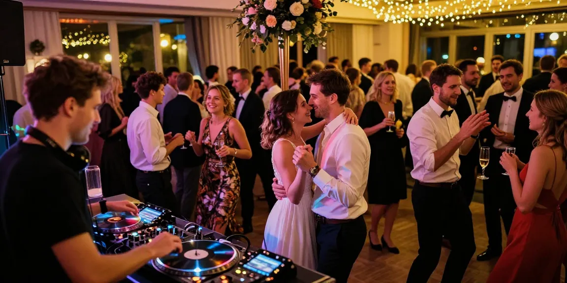 Hochzeits-DJ für Hochzeit Berlin mit tanzenden Gästen und festlicher Atmosphäre