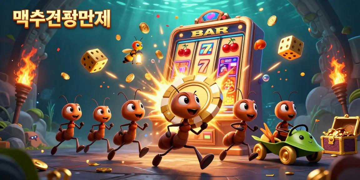 먹튀검증업체의 안전한 카지노 경험을 위한 앤트들의 도주 이야기