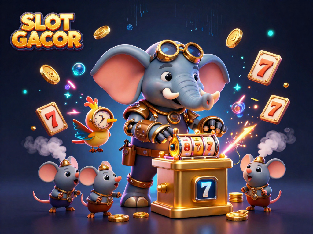 Spin the SLOT GACOR for exciting jackpots with dynamic 3D casino characters in action.