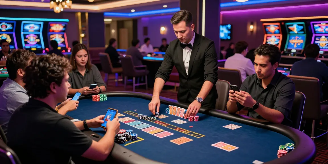 Live casino experience with Andar Bahar King game, featuring engaged players and professional dealer.