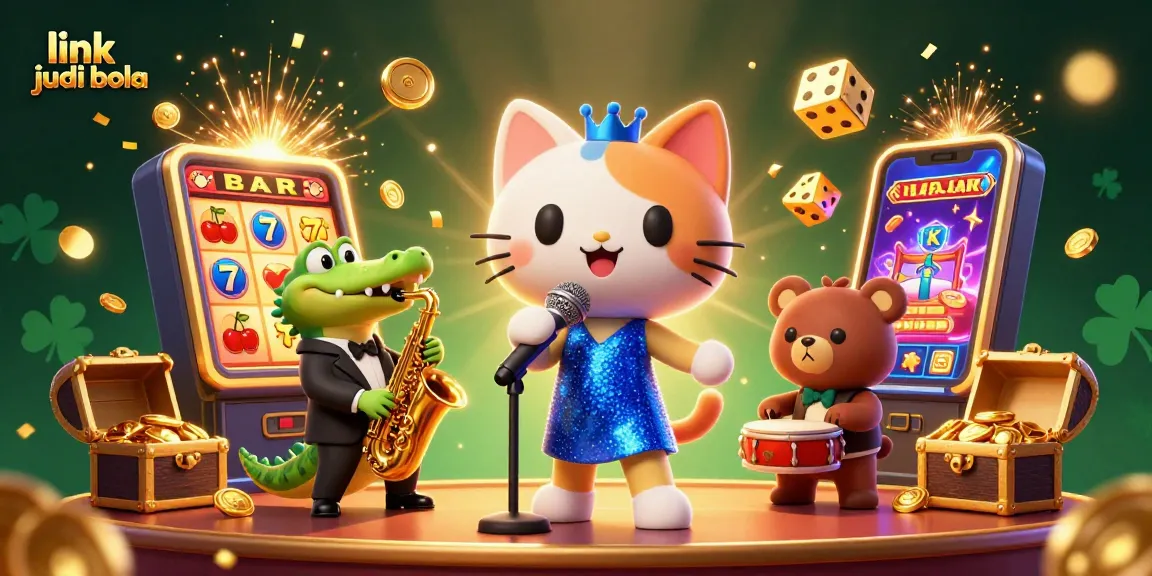 Experience engaging link judi bola visuals with vibrant characters and stunning casino elements.