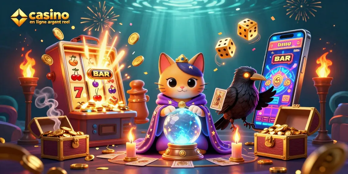 Jouer sur le casino en ligne argent réel avec une ambiance mystique, des gains et des jeux captivants