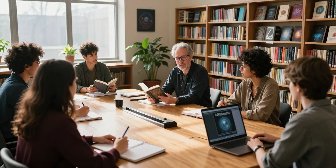 Engaged literary discussion at https://tallengreenfield.com, focused on T Allen Greenfield's UFOnauts.