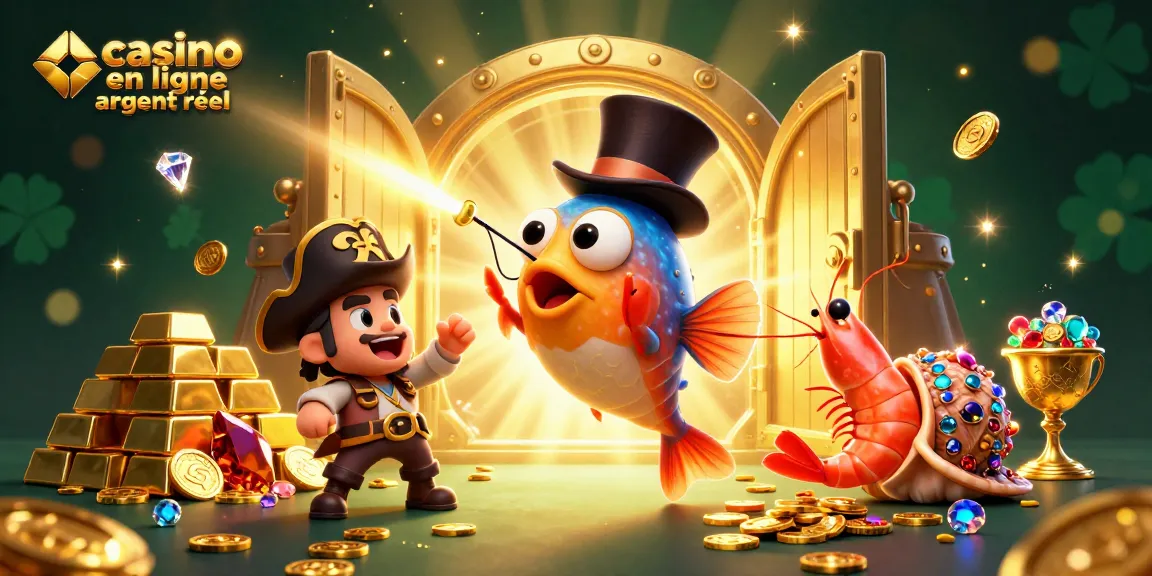 Découvrez l'adrénaline du casino en ligne argent réel avec des personnages vibrants et des trésors dorés.