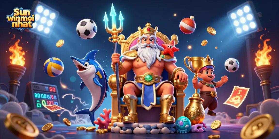 Experience thrilling gameplay at Sun win moi nhat, featuring vibrant characters and dynamic sports elements.
