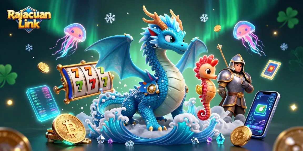 Menangkan jackpot di Rajacuan Link dengan ilustrasi slot yang menarik dan karakter fantastis.