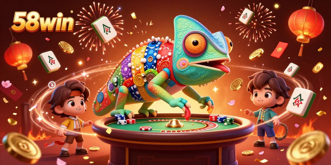 Experience vibrant gambling action with 58win's lively casino atmosphere and dynamic game elements.