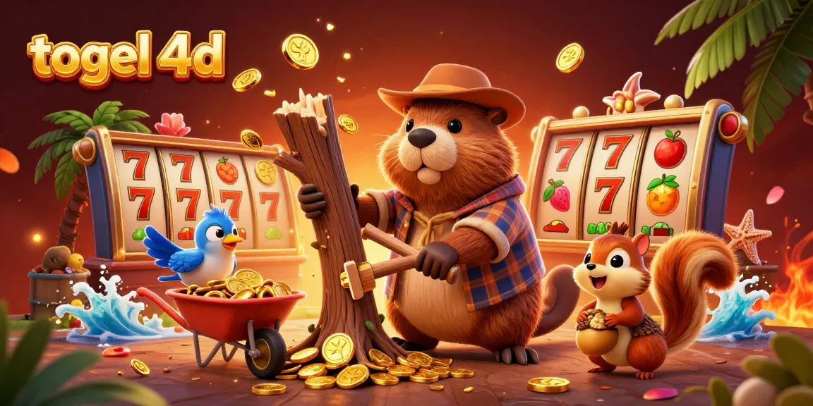 Menangkan togel 4d dengan bermain slot yang mengasyikkan bersama karakter menarik dalam ilustrasi.