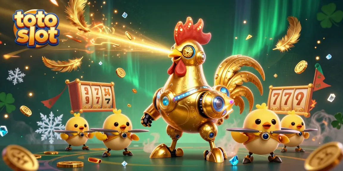 Experience thrilling gameplay with our toto slot featuring golden symbols and dynamic animations in this casino illustration.