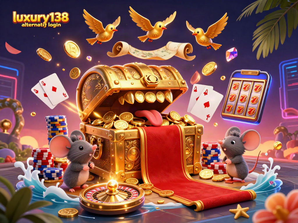 Menangkan hadiah luar biasa dengan luxury138 alternatif login dan peti harta karun yang menggoda!