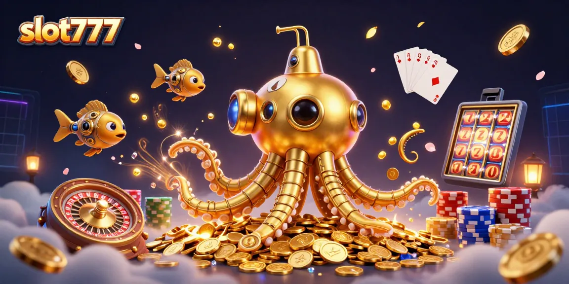 Menang besar di slot777 dengan kapak-kraken emas dalam lautan koin berkilau.