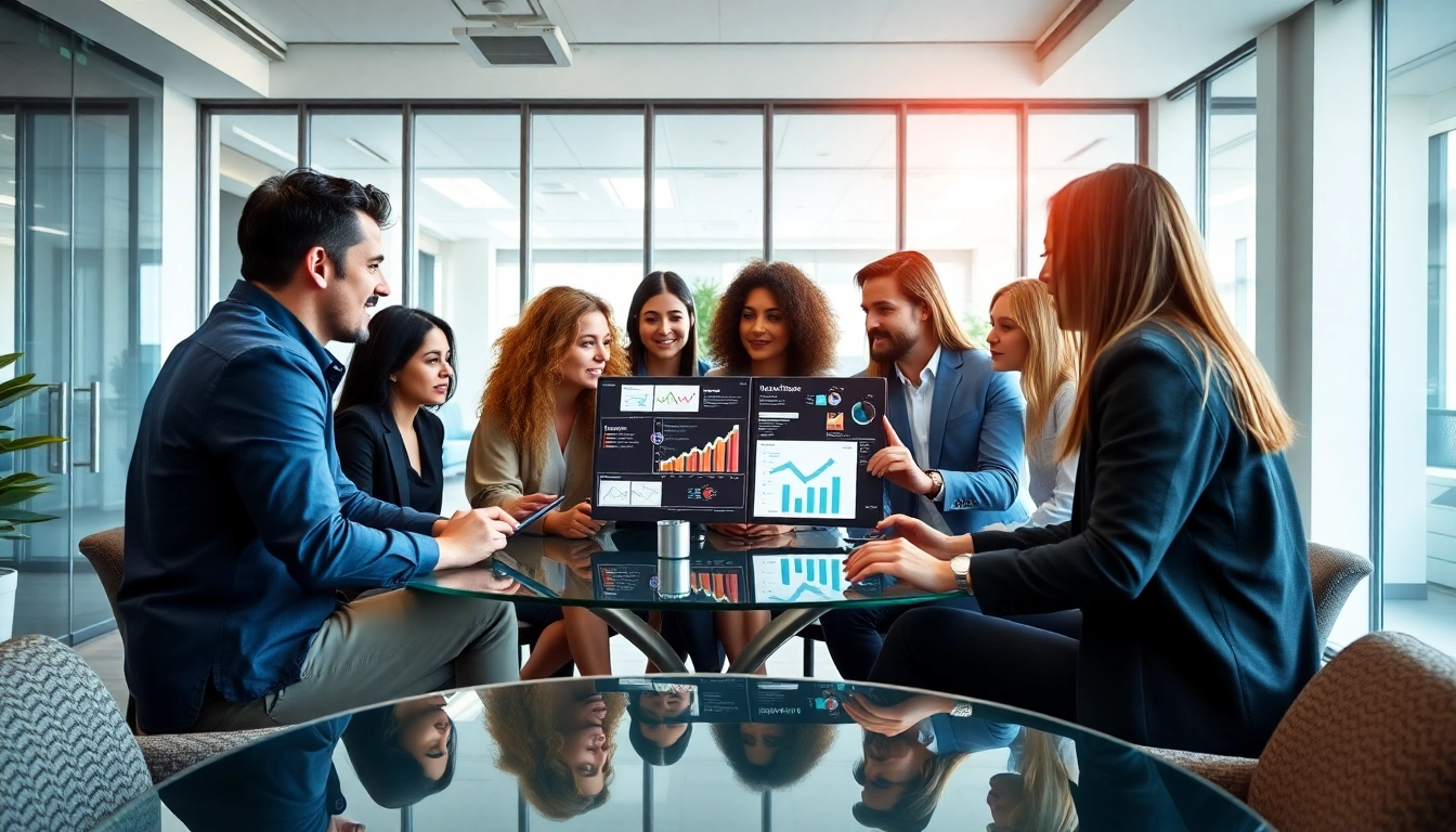 Effektives Team im digitalen Marketing bei Diskussionen auf https://alvionz.de/.