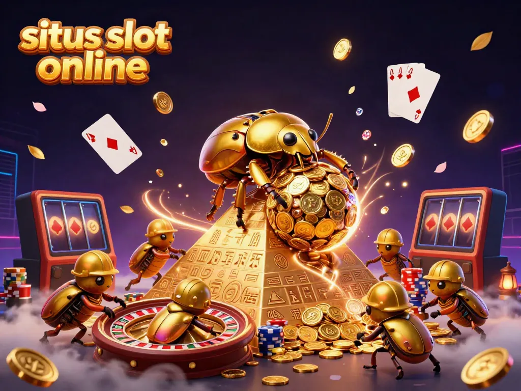 Menggulung koin emas di situs slot online dengan pengalaman menang yang mengasyikkan.