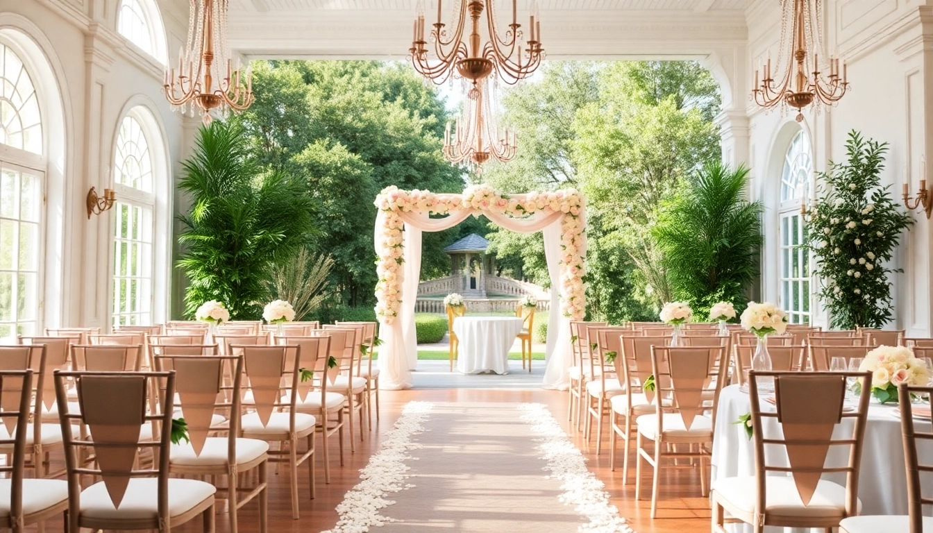 Experience the elegance of the Best Wedding Venue Jacksonville adorned with stunning floral designs.