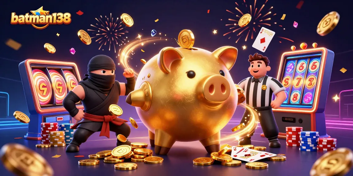 Keberuntungan batman138 dengan bank celengan dan ninja dalam aksi slot terpanas!