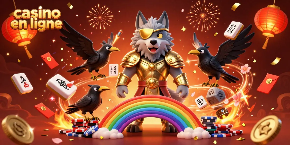 Pariez sur un casino en ligne avec des personnages de mythologie nordique au milieu des jeux et célébrations.