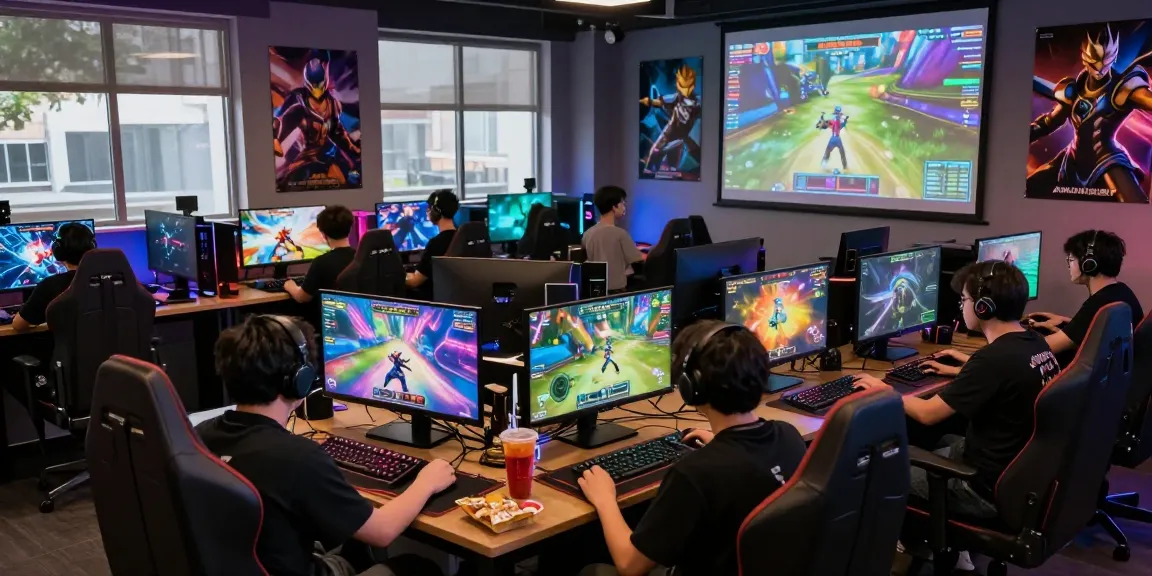 Nagahitam303 Daftar community gaming scene with enthusiastic players and immersive setups