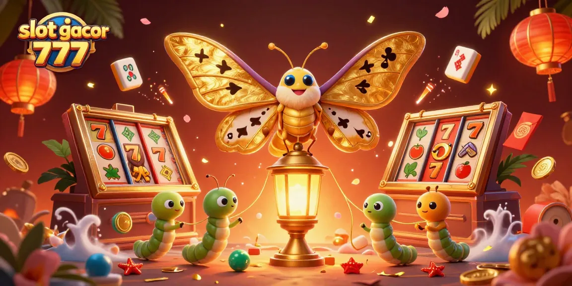 Experience excitement with slot gacor 777 in a lively casino scene featuring vibrant characters and symbols.