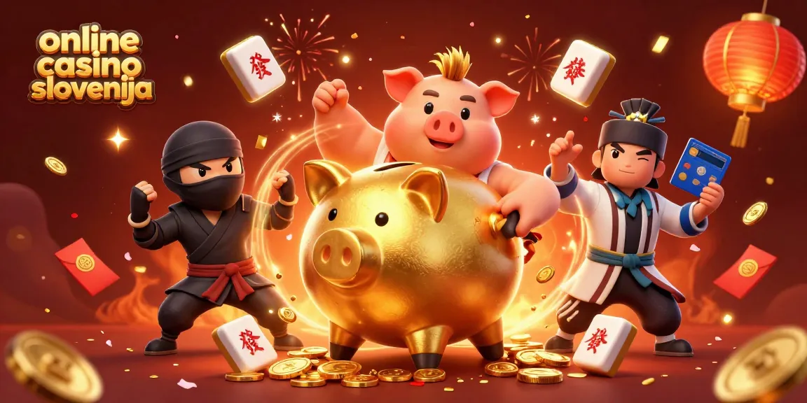 Osvojite bogate dobitke z online casino Slovenija v tej energični 3D ilustraciji.