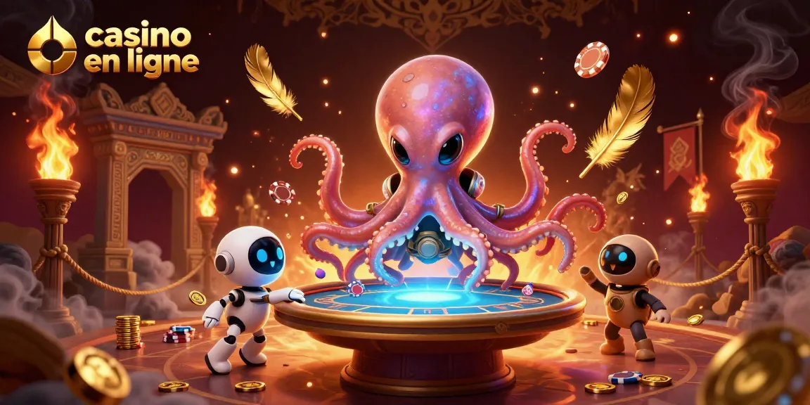 Jouez à des jeux passionnants de casino en ligne avec des personnages extraterrestres et des éléments dynamiques.