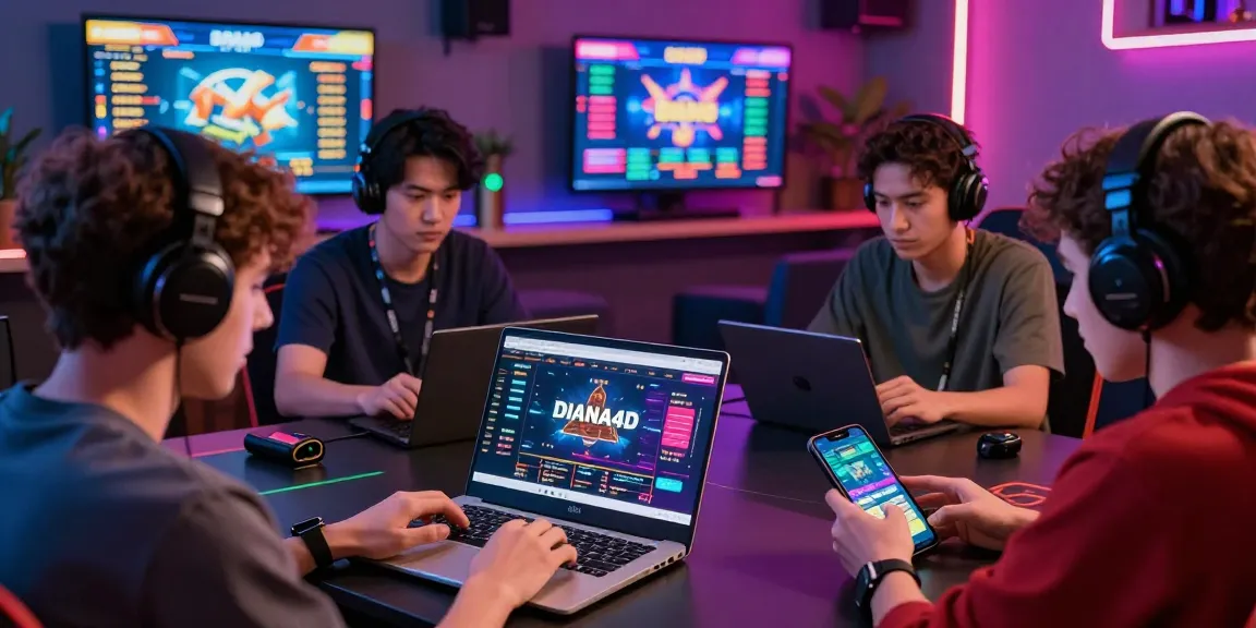 DIANA4D adalah platform taruhan online yang penuh aksi dengan pemain yang aktif menggunakan berbagai perangkat.
