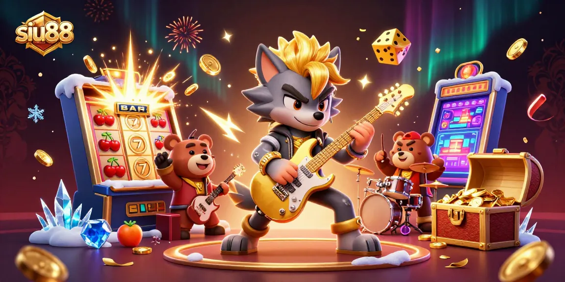 Engage with siu88's dynamic casino experience featuring characters and jackpot elements.