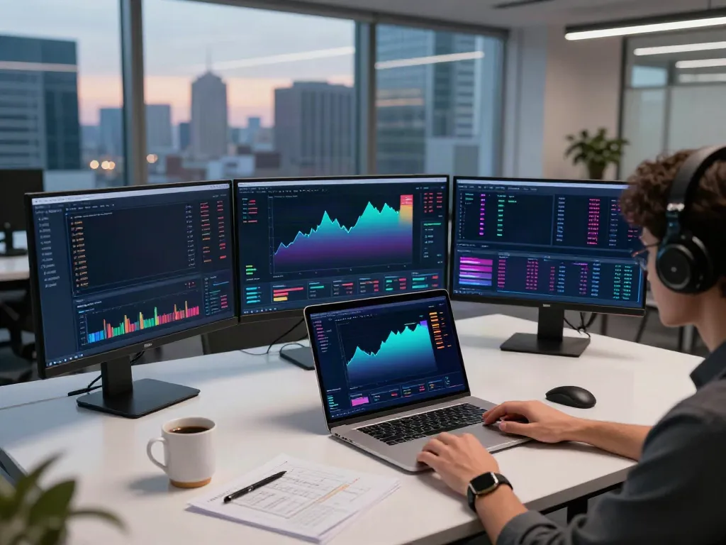 Explore 日本株 板情報 API in a modern cryptocurrency trading workspace with real-time charts and digital wallet apps.
