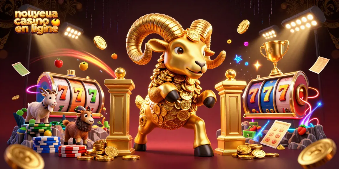 Venez découvrir le nouveau casino en ligne avec un bélier doré percutant et des éléments de machine à sous dynamiques.