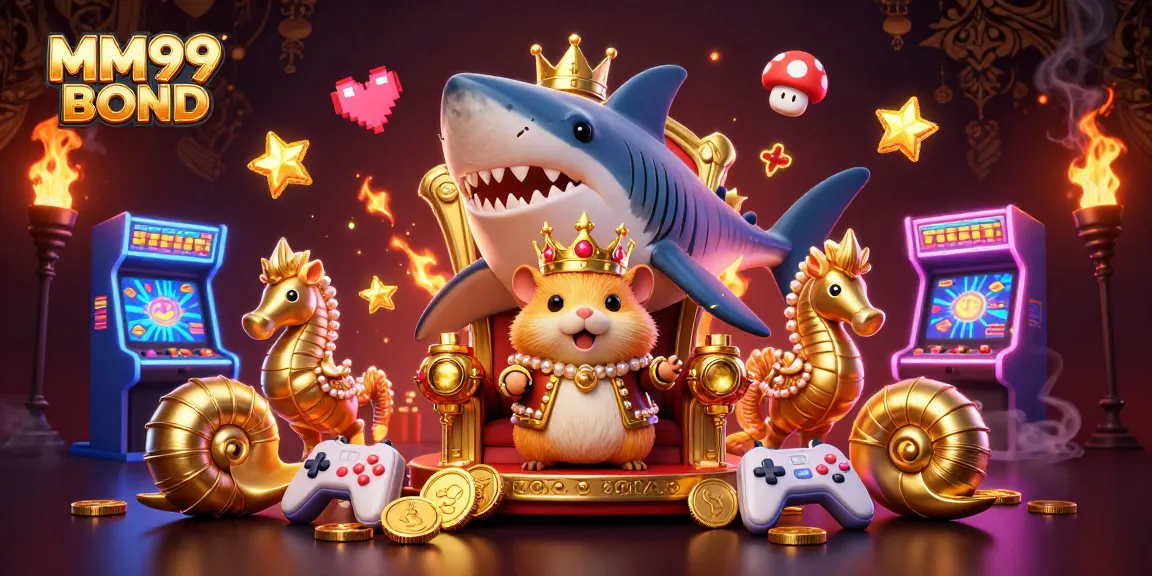 Experience thrilling gaming at MM99 BOND with unique characters and vibrant casino elements.