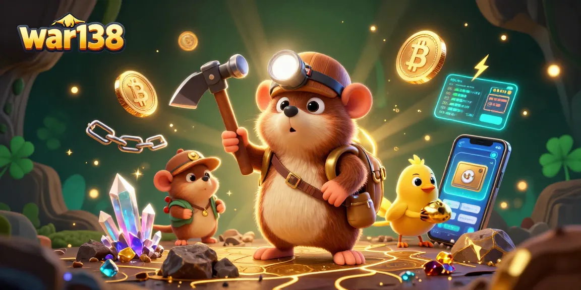 Experience thrilling gameplay with war138 in an ultra-detailed treasure hunt scene.